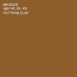 #8C5D2B - Potters Clay Color Image